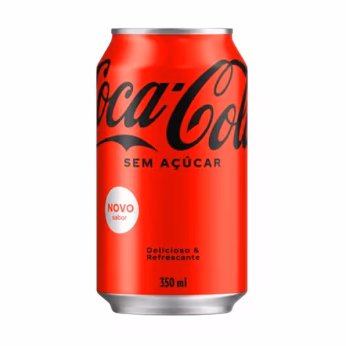 COCA-COLA SEM AÇÚCAR 350ML