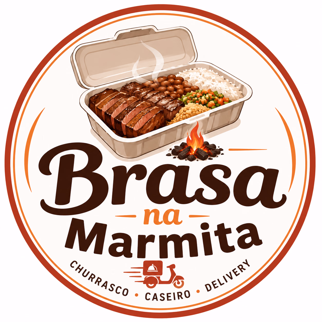Brasa na Marmita logo
