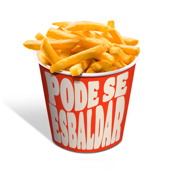 BALDE DE BATATA FRITA
